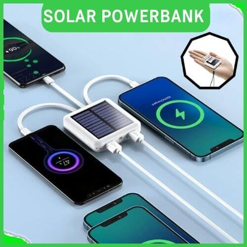 SolarCharge - Smart Solar Power Bank